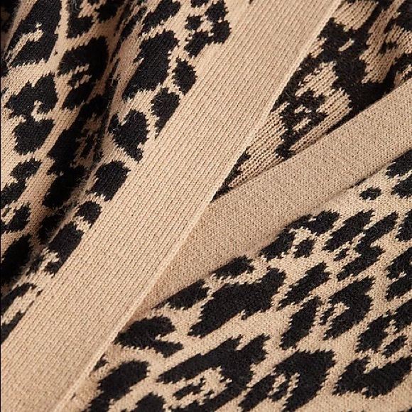 Express  Leopard Print Duster Cardigan - Picture 6 of 8